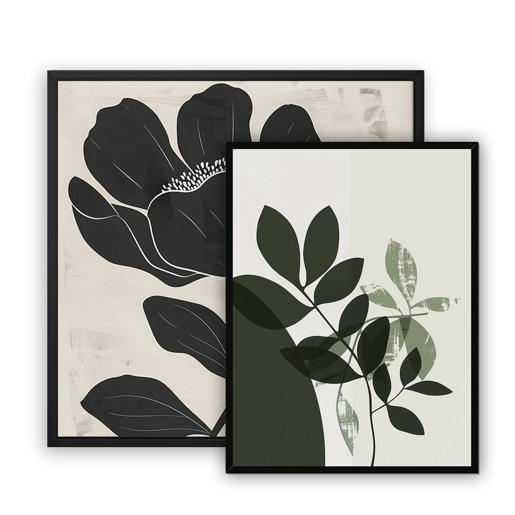 Botanical Wall Art | Modern Nature Prints - Pictolux