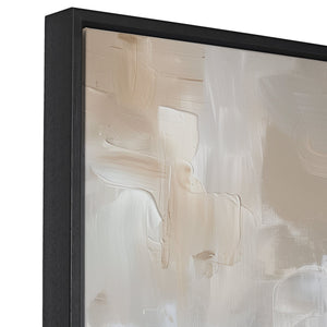 Textured Tranquility Abstract Canvas Art